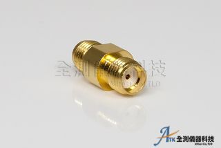 RF Adapter 高頻轉接頭全測儀器儀器科技依照客戶需求客製化各式RF元件耗材，SMA、2.4mm、2.92mm、3.5mm、1.85mm、1mm、N、SMP、SMPM、NMD、鍍金、鍍鎳、不鏽鋼各式樣材質。 如希望得到最新產品資訊、儀器校正、儀器維修、高頻連接零組件相關問題，請聯繫我們。