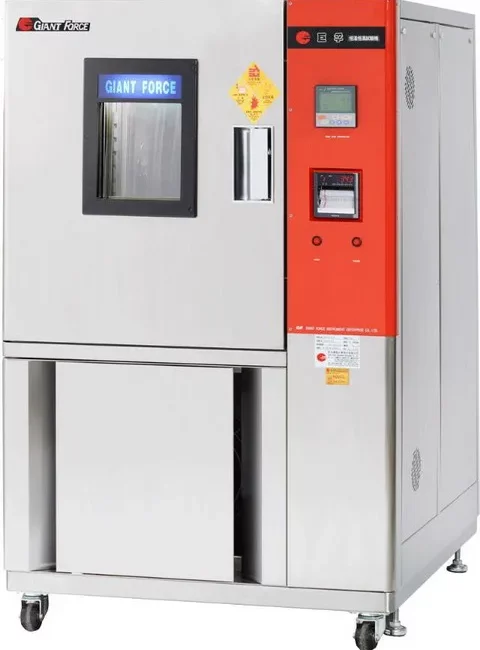 GTH 408 20 CP AR | 可程式恆溫恆濕試驗機。系統容量：可登入150組程式×1500段,段數可任意分割,程式可自由相互聯結。 循環設定：可執行9999×999回次數循環,且可再切割出5組獨立之部份循環。 控制方式：採智慧型PID+SSR/SCR正逆雙向同步輸出, 內含先進之斜率控制邏輯。 資料設定：觸控式對話方塊設定模式,操作簡易明確,內建目錄資料管理系統。 曲線繪製：當溫、濕度、時間資料設定完成,可立即轉成設定曲線,運轉中亦可獲取實際運轉曲線之繪製。 時間訊號：3組時序控制輸出介面,搭配10種之時間控制模式,方便執行外部驅動元件啟/停之時序規畫。 終了溫度：在完成測試時,可選擇執行返回常溫之狀態,以利測試物取出。 安全檢知：15項全功能之系統偵測,確保機台運轉安全.並可自動顯示故障時間、項目及排除對策。 異常追溯：可顯示記錄故障之歷史資料,如過去曾發生故障之原因與發生時間之統計記錄。 外部保護：獨立於主控制器之電子式超溫保護裝置,可設定受測物件之溫度上限保護。 通信介面：附RS-232及RS-485之標準通信介面裝置,可與個人電腦(PC)同時連線多機控制及管理。 資料記錄裝置：資料記錄裝置,以取代傳統昂貴之送紙記錄器;具自我診斷之功能,記錄間隔可自由選擇。