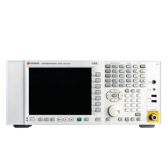 N9000A CXA 頻譜信號分析儀，儀器校正，儀器維修，儀器買賣，利用 X 系列量測應用軟體增加重要功能，包括類比解調變、雜訊係數、相位雜訊、向量信號分析、EMI 先期認證等