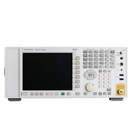 N9030A PXA Agilent 信號頻譜分析儀 信號分析儀中增加即時頻譜分析儀 (RTSA) 功能。 將 RTSA 功能加入 PXA 後，您可查看、擷取和分析最難以捕捉的信號